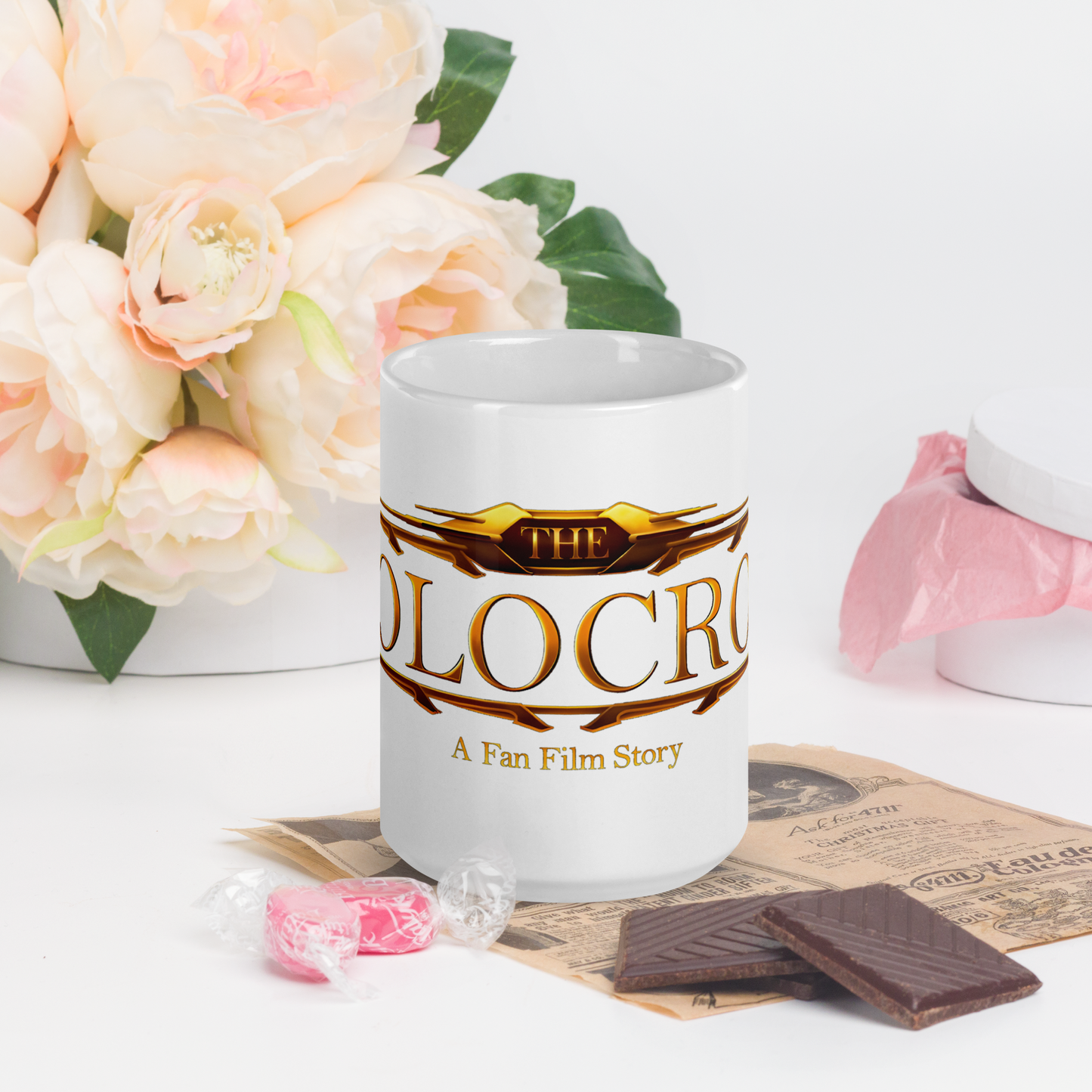 Mug Blanc The Holocron - 440ml